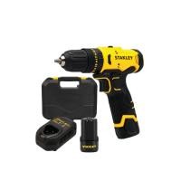 ราคา สว่านกระแทกไร้สาย (พร้อมแบตเตอรี่) STANLEY SCH10D2K-B1 12 โวลต์ (25937298646)