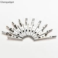 ราคา [Glg] 10x Stainless Steel Crocodile Test Clip Fixing Cable Lead Screw Probe [VN] (56153680666)