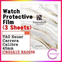 ราคา ฟิล์มกันรอยหน้าจอสําหรับ TAG Heuer Carrera Calibre (3 แผ่น) / CBG2A1Z BA0658 / ฟิล์มสติ๊กเกอร์ป้องกันรอยขีดข่วนและการปนเปื้อน (57853093390)