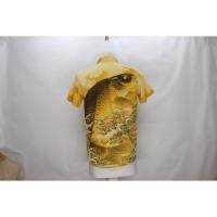 ราคา เสื้อลาย ⚡ ส่งฟรี⚡เสื้อเชิ้ต งานต่อลาย Mr-Junko ลายปลาคราฟสีทอง ผ้าซาติน นิ่มใส่สบายไม่ร้อน PC-315 (26327129677)