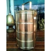 ราคา ปิ่นโตทองเหลืองเก่า 4 ชั้น (21745938877)