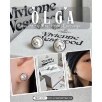 ราคา (มีโค้ดลด 20% สูงสุด 2,000.-) พร้อมส่ง✨ ต่างหู Vivienne Westwood รุ่น Olga สีเงิน, ทอง รุ่นใหม่ล่าสุด ของแท้ (24422960268)