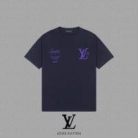 ราคา เสื้อยืดแขนสั้น LOUIS VUITTON แบบ breathable slim-fit ออกแบบใหม่สำหรับต้นฤดูใบไม้ผลิ พิมพ์โลโก้ (56805581411)
