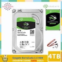 ราคา Seagate BarraCuda ST4000DM004 4TB 3.5 HDD 5400 RPM 256MB แคช SATA 6Gb/s ฮาร์ดไดรฟ์ภายใน (25172663188)