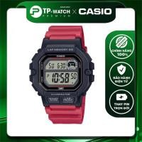 ราคา นาฬิกาข้อมือผู้ชายสายพลาสติก Casio Standard WS-1400H-4A ของแท้ - WS-1400H-4AVDF แบตเตอรี่ 10 ปี (44378110462)