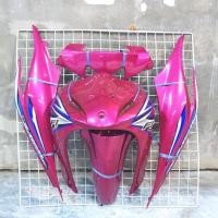ราคา ชุดสี wave110i สีชมพูบานเย็น เฟรมรถ เวฟ110i ยกชุด13ชิ้น (14300760440)