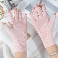 ราคา ดี 1 คู่ Anti UV เล็บถุงมือ UV Gel ถุงมือ Fingerless เล็บเล็บเครื่องมือ LED โคมไฟเล็บเครื่องเป่ารังสีมือ lm1 (44453311813)