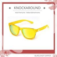ราคา แว่นกันแดด Knockaround Kids Premiums : Yellow Monochrome (9962249874)