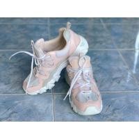 ราคา Skechers d’lites สีขาว ชมพู รองเท้าแบรนด์เนมมือ 2 ของแท้ (11585591974)