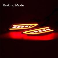 ราคา 1 ชุดสําหรับ Honda HRV HR-V 2014-2018 LED DRL Reflector LED ไฟตัดหมอกด้านหลังกันชนไฟเบรคเปลี่ยนสัญญาณ (42428292220)