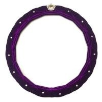 ราคา DAD หุ้มพวงมาลัยกำมะหยี่ (สีม่วง) #18 (520676174)