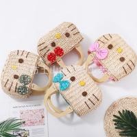 ราคา พร้อมส่ง กระเป๋าสานคิตตี้ งานน่ารัก (3365139913)