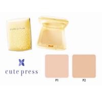 ราคา คิวท์เพรส แป้งตลับเหลืองแป้งผสมรองพื้น Cute press Evory Perfect Skin แป้งตลับจริง (4077756881)