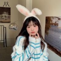 ราคา ที่คาดผมหูกระต่าย ผ้ากํามะหยี่ขนนิ่ม สีขาว ใส่สบาย เหมาะกับฤดูใบไม้ร่วง และฤดูหนาว (19067196938)