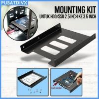 ราคา VIP SANJI HSEN BRACKET SSD HDD 2.5 นิ้วถึง 3.5 นิ้วอะแดปเตอร์แล็ปท็อปโลหะ CONVERTER (44856293379)