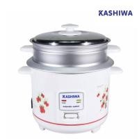 ราคา Kashiwa หม้อหุงข้าวไฟฟ้า พร้อมซึ้งนึ่งอาหาร ขนาด 1.0 ลิตร รุ่น RC-114 **สินค้าดี มีประกัน** (16970925692)