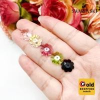 ราคา คริสตัลสวารอฟสกี้ รูปดอกไม้ รูตรงกลาง (3700) ขนาด 12 มิล คริสตัลแท้ 1 แพคบรรจุ 2 ชิ้น (24917563969)