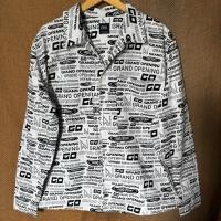 ราคา Zara Denim Full Print Jacket Man (43154856110)