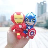 ราคา พวงกุญแจ ตัว Ironman ไอรอนแมน & Captain America กัปตันอเมริกา 5นิ้ว (1489734645)