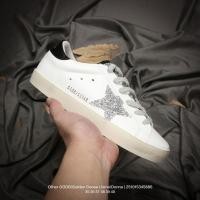 ราคา GGDB/Golden Goose Uomo/Donna รองเท้าผ้าใบลําลองหนังแท้ Cowhide Upper All-Match Star สไตล์เดียวกัน Breathable Perforated PU Insole สบายรองเท้าผู้หญิง (27543791069)