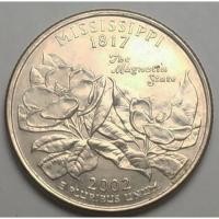 ราคา สหรัฐอเมริกา (USA), ปี 2002, 25 Cents รัฐมิสซิสซิปปี (Mississippi), ชุด 50 รัฐของประเทศอเมริกา (7572081311)