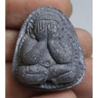 ราคา พระปิดตาหลังยันต์เนื้อหามวลสารเก่าไม่ทราบพี่ (25338691251)