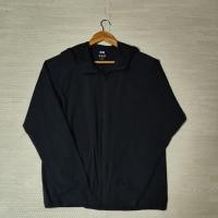 ราคา Uniqlo AIRism UV Protection Mesh Hoodie เสื้อคลุม กัน UV มีฮู้ด สีดำ Size L ชาย มือ2 (42724880805)