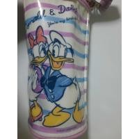 ราคา (มือสอง) กระเป๋าใส่ขวดน้ำ Disney × Kamio Japan ☆ Donald & Daisy ☆ ขนาด 17 × 8 cm. (57153167798)