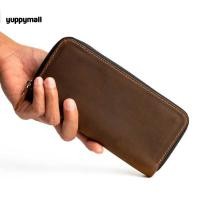 ราคา กระเป๋าสตางค์หนังแท้ ใบยาว รุ่นซิปรอบ หนังวัวแท้ 100% (24783871623)