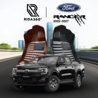ราคา [RIDA360°] พรมรถยนต์ FORD RANGER (4ประตู) 2022-2026 พรมปั๊มขึ้นรูปไร้รอยต่อ รับประกัน5ปี [140] (18226796789)