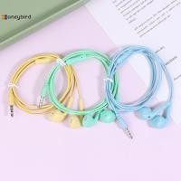 ราคา Honeybird U19 Smooth Surface หูฟังแบบมีสาย Super Bass 3.5 มม.หูฟังไมโครโฟนในตัวแฮนด์ฟรีหูฟังตัดเสียงรบกวนชุดหูฟังเพลง (55254795103)