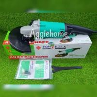 ราคา POWERTEX เครื่องเจียร 9 นิ้ว รุ่น PPT-AG-230 2200วัตต์ / 6600รอบ/นาที หินเจียร ขัด ตัด เจียร เครื่องเจียร์ (22722419909)