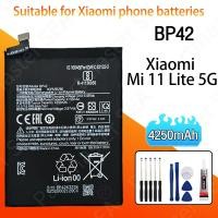 ราคา แบตเตอรี่ Xiaomi Mi 11 Lite 5G/Mi 11 Lite 5G ne Phone Battery BP42 4250mAh แบตเตอรี่ ประกัน1ปี แถมชุดไขควงพร้อมกาว (42674496560)