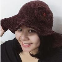 ราคา หมวกไหมพรมปีกว้างถักเอง (1950541192)