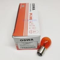 ราคา หลอดไฟ 1กล่อง มี10หลอด #1016 12V 25/10W สีส้ม OSWA หลอดไฟท้าย,หลอดไฟหรี่,หลอดไฟหรี่ (1กล่อง บรรจุ 10หลอด) (2974261246)