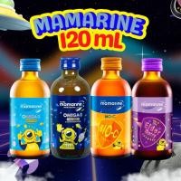 ราคา Mamarine KIDS OMEGA 3 สีฟ้า Omaga-3 Plus Lysine MULTIVITAMINS สีน้ำเงิน Bio C สีส้ม ขนาด 120 mL (มีให้เลือก 3 สูตร) (14048363361)