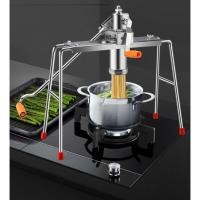 ราคา เครื่องทำเส้นพาสต้า เส้นบะหมี่ เส้นราเมน (แบบ 9 หัว) ใช้ทำเส้นบะหมี่เส้นกลม เส้นสปาเก็ตตี้ มักกะโรนี เส้นโซบะ เส้นโซเมน (2685050460)