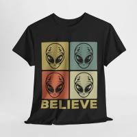 ราคา เสื้อยืดลายเอเลี่ยน สุดเท่ ผลิตจากผ้าฝ้ายหนัก สวมใส่ง่ายสำหรับทุกวัน (44028175782)