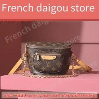 ราคา 2023 Newหลุยส์วิตตอง Louis Vuitton Mini Bumbag Bag กระเป๋า สุภาพสตรี/กระเป๋าสะพายไหล่ (26221667048)
