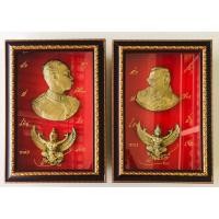 ราคา กรอบรูป รัชกาลที่ 5 และ รัชกาลที่ 9 + ครุฑ ไม้ทอง กรอบรูปมงคล (ราคาต่อชิ้น) (43178576501)