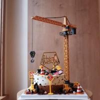 ราคา โมเดลรถเครน รถเครน โมเดลรถก่อสร้าง ป้ายกรวยจราจร ก่อสร้าง ตกแต่งเค้ก (43067229557)