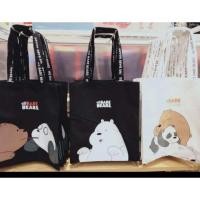 ราคา กระเป๋าโท้ต Miniso We bare bears (8242509636)
