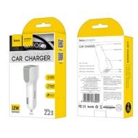 ราคา ที่ชาร์จไฟในรถ 2 ช่องชาร์จ Hoco Z23 Car Charger 5v/2.4A (1325036607)