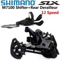 ราคา SHIMANO SLX M7100 12 Speed Groupset จักรยานเสือภูเขา Groupset 1x12 ความเร็ว SL + RD ด้านหลัง Derailleur Shifter Lever (22981620351)