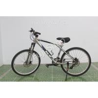 ราคา จักรยานเสือภูเขาญี่ปุ่น - ล้อ 26 นิ้ว - มีเกียร์ - อลูมิเนียม - มีโช๊ค - GT - สีเงิน [จักรยานมือสอง] (16249245536)