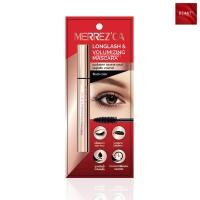 ราคา Merrezca Longlash & Volumizing Mascara เมอร์เรซกา ลองลาส แอนด์ วอลูไมซิ่ง มาสคร่า #สีดำ (6.5 กรัม x 1 แท่ง) (19820159037)