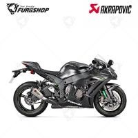 ราคา ท่อสูตร/ท่อแต่ง/ท่อไอเสีย Akrapovic Slip on Shorty (No Carbon With Cat) : for Kawasaki Zx10RR 2021-2022 All new !! (20751557122)