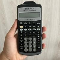 ราคา Texas Instruments TI-BA II Plus เครื่องคิดเลขทางการเงิน มือ2 ของแท้ (25416414659)