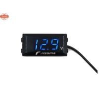 ราคา วัดโวลท์มอเตอร์ไซค์ วัดโวลท์มอเตอร์ไซ กันน้ำ DC 12V ตัวเลขสีน้ำเงิน มีของ (43313591161)