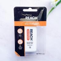 ราคา [REACH®] Dentotape Unflavored Waxed Tape 91.4 m รีช ไหมขัดฟัน เคลือบแว็กซ์ (22801034596)